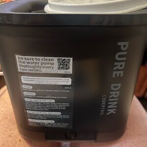 Cybertail Pure Drink Water Pump Dogs and Cats